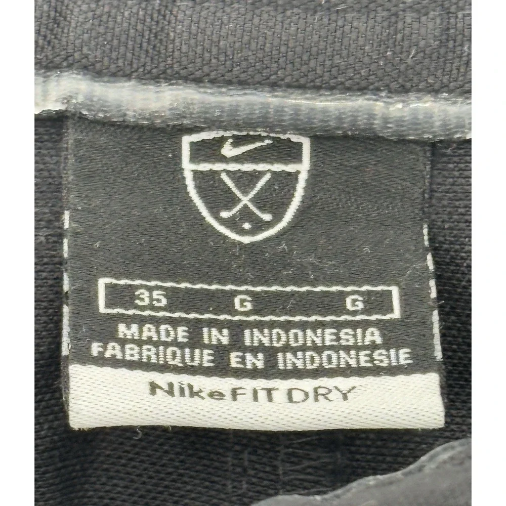 Nike Golf Dri-FIT Shorts Black Size 35‎ Flat Front Performance Golf Shorts